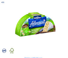 Bergader Almzeit Ser miękki z białą pleśnią Czosnek cięty 72% tłuszczu i.Tr. - 175 g