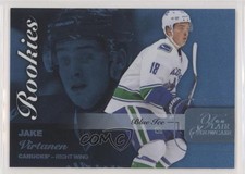 2015-16 Fleer Showcase Flair Row 0 Rookies Blue Ice 10/199 Jake Virtanen #42 fm0