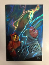 Do You Pooh? #1Q - E.T Homage Lava Foil Virgin Cover 10 - 2021 -CounterPoint comic cover