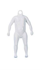 SSWBasics Economy White Plastic Toddler Form - Fashion Form Fits Toddler Sized