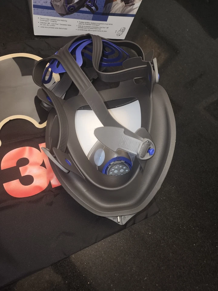 3M FF-402 Ultimate FX Full Face Mask Facepiece Reusable Respirator MEDIUM - Image 4 of 4