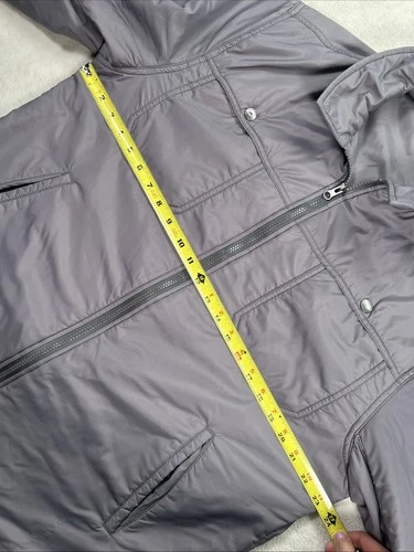 Huckberry Taylor Stitch Gray Utility Nylon Jacket  Full Zip Men’s 44 Lightweight image 11