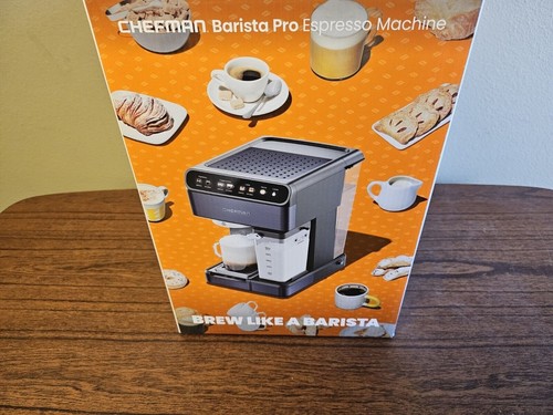 Chefman Barista Pro Espresso Machine 15-Bar Pump w/ Milk Frother Electric - Picture 2 of 6