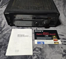 Sony STR-DE445 5.1 Channel AV Surround Sound Receiver Stereo System No Remote