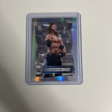 2025 Topps Chrome WWE - AJ Styles #37 Prism Refractor