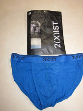 2 X IST COTTON STRETCH SPORT BRIEF, MENS SIZE M, U13