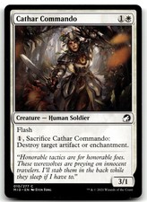 MTG Cathar Commando C Innistrad: Midnight Hunt 10 LP