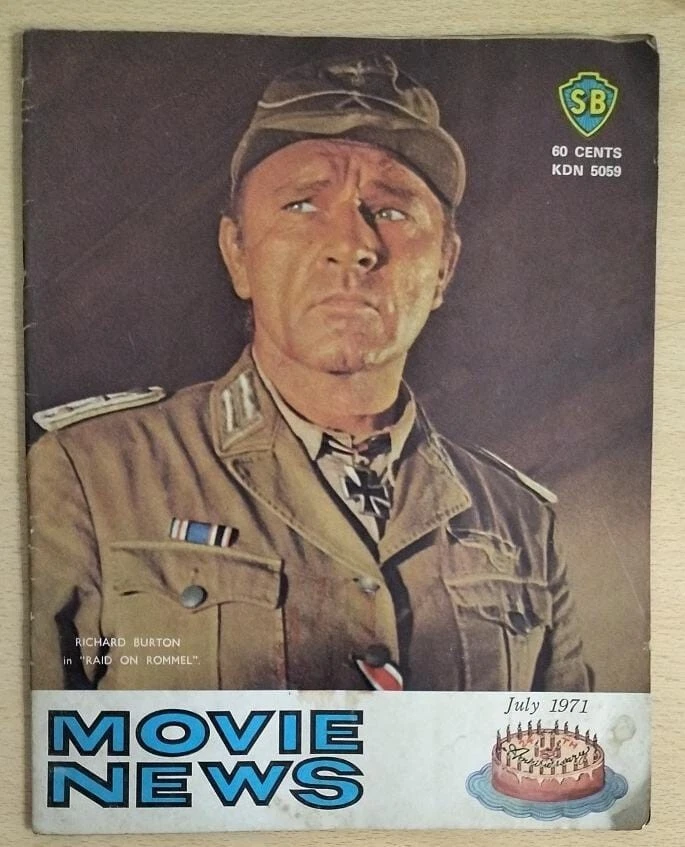 MALAYSIA SINGAPORE MOVIE NEWS JULY 1971 SB 24th ANNIVERSARY ISSUE VOL24 NO. 12 - Image 1 of 3