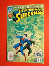 ADVENTURES OF SUPERMAN # 500 - NM 9.2/9.4 -1st APP OF STEEL AND KON-EL- SUPERBOY