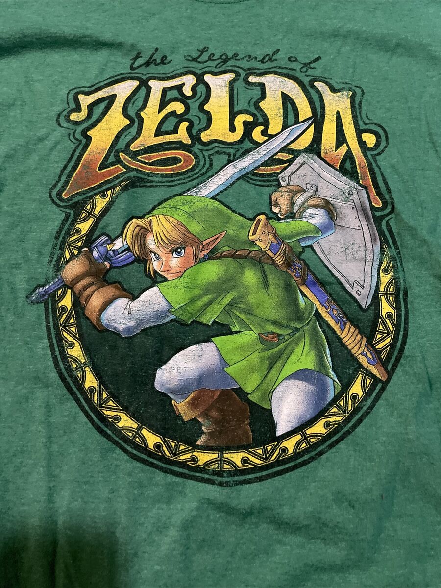 Men's Nintendo Legend Of Zelda Ocarina Of Time T-shirt : Target