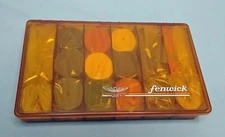 Silicone Spinnerbait Tying Kit -with 18 Bulk Rolls Packages in Fenwick Box