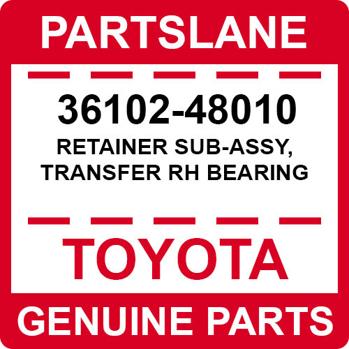 Toyota 36102 48010