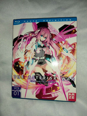 THE ASTERISK WAR Anime Manga Blu-ray Staffel 1 Band 1 mit 2 Kasé Karten
