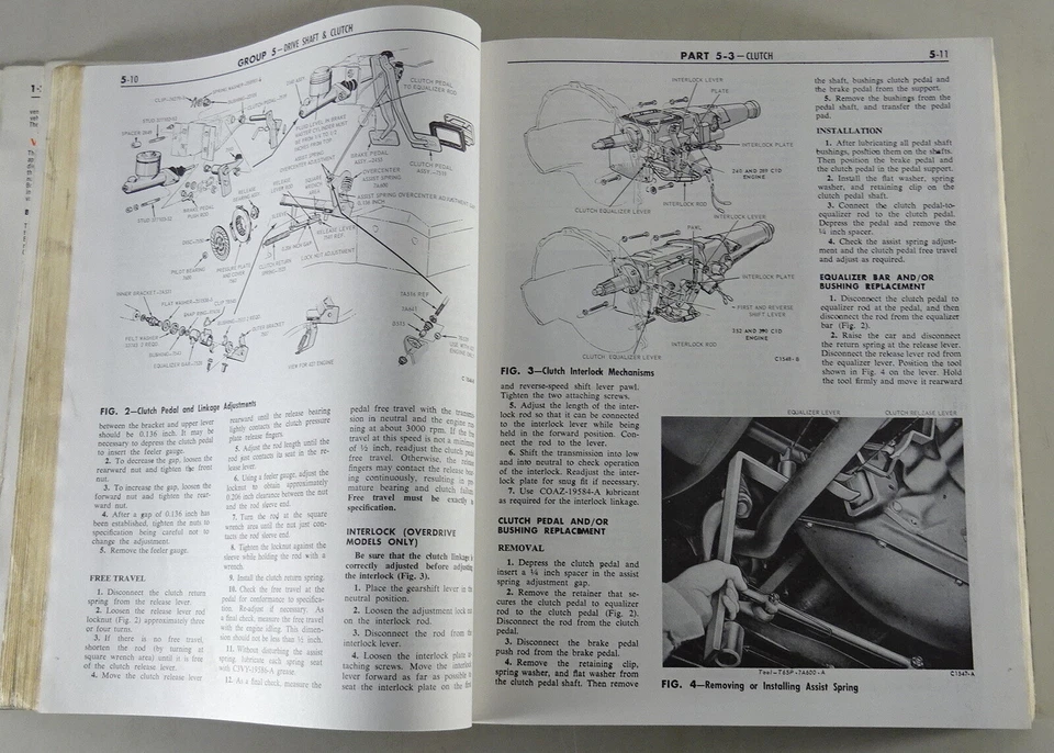 Manuale Di Officina Ford Custom, Country / Mercury Parklane, Montclair Etc. 1966 - Immagine 3 di 4