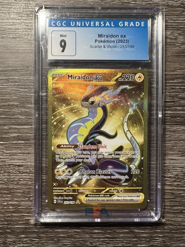 Miraidon ex graded CGC 9 for sale on eBay