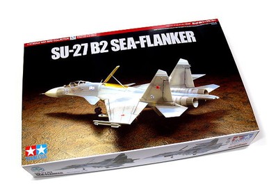 TAMIYA Aircraft Model 1/72 Airplane SU-27 B2 Sea-Flanker Scale Hobby 60757