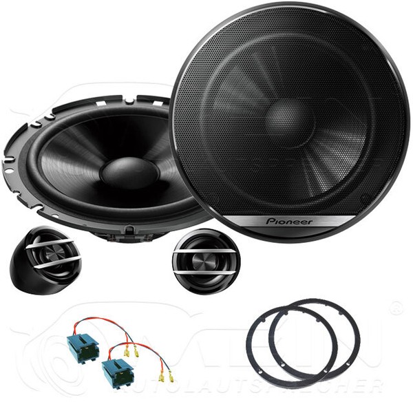 Pioneer Lautsprecher FüR Lancia Zeta 1994-2002 Heck Hinten TüR 2-Wege 300W #Alxd-image