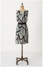 NEW - Anthropologie Damselfly Dress in Mint, Size M
