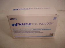 WAFFLE TECHNOLOGY  BOX OF 40 KIC Team KW3-HSCB40 Smart Card Reader Cleaning Card