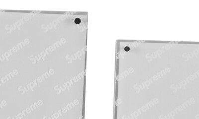 NEW Supreme Acrylic Photo Frame Set of 2 SS19 Clear RARE | eBay
