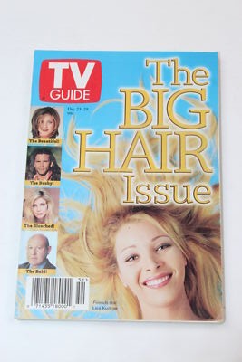 TV Guide - December 23-29, 1995 - Lisa Kudrow - The Big Hair Issue ~Dallas ED