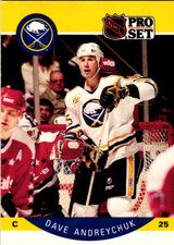 1990-91 Pro Set #17 Dave Andreychuk Buffalo Sabres