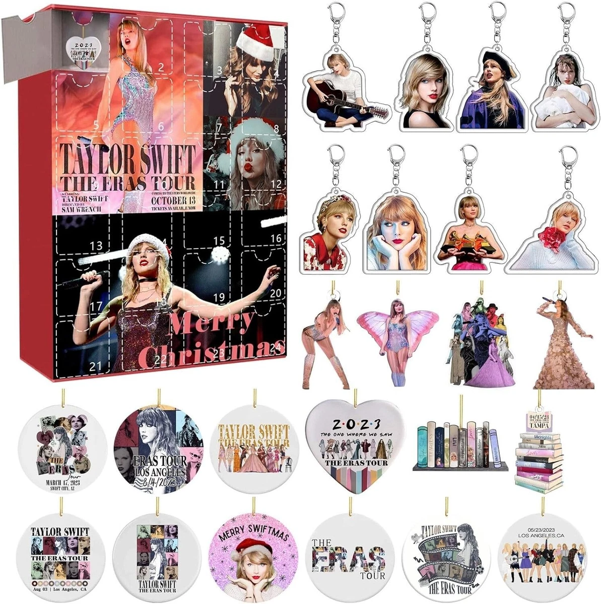Taylor-Swift Advent Calendar 2023 Christmas Holiday Birthday Countdown  Calendar | eBay