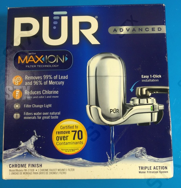 Pur Water Filtration Faucet Mount System Fm 9500 Chrome 2 Filter