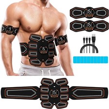 ABS Stimulator Toner Belt Waist Trainer Workout Equipment for Men  Women