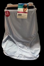 Vanity Fair Radiant Womens Brief Hi-Cut Underwear 3 Pair Nylon 5XL Size 12 Color