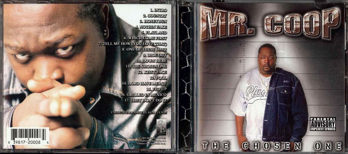 Mr Coop The Chosen One SEALED Cassette Tape Rare Texas Rap 2001 Fulton Ent.  Oop