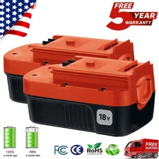 2-Pack 18V for Black and Decker HPB18 18 Volt 4.5Ah Battery HPB18-OPE 244760-00