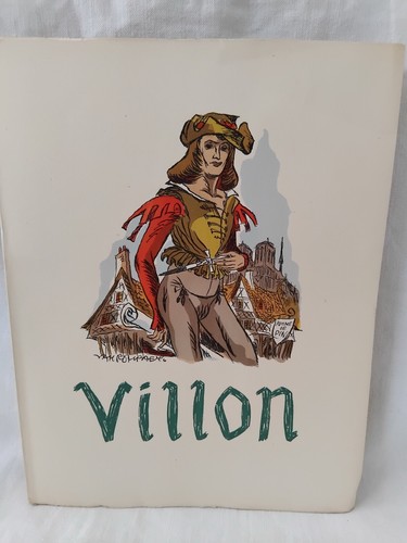 CURIOSA FRANCOIS VILLON GRAVURES VAN ROMPAEY NUMEROTE - Foto 2 di 7
