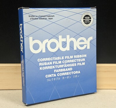 Brother GENUINE Typewriter Correctable Film Ribbon Black 1030 | eBay ...