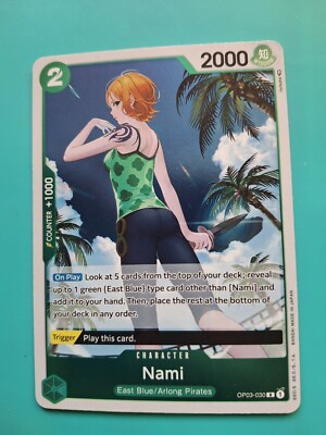 One Piece - Nami - East Blue/Arlong Pirates OP03-030 Holo MP