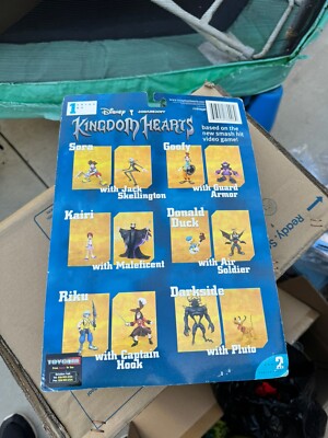 Disney Square-Enix Kingdom Hearts Series 1 6 Figure Set Toycom