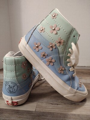 Vans Off The Wall SpongeBob Sandy Liang Sandy Cheeks 500714 Kids Sz 5.5