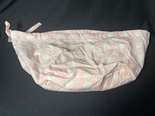 Pottery Barn Kids Pink With White Polka Dots 11" Square x 8" Tall Basket Liner