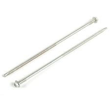 100 Pz Vite Autoperforante Autoforante testa esagonale finta rondella D6,3  L70