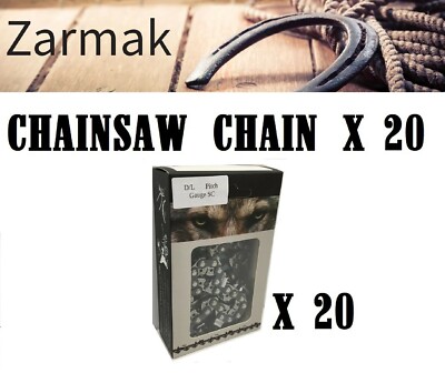 CHAINSAW CHAIN 20 INCH 3/8 063 Full Chisel 72DL for Stihl 20 inch bar X ...
