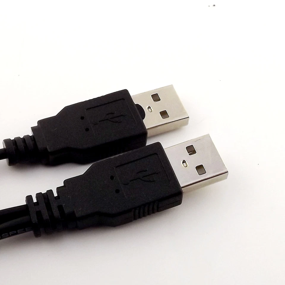 Dual USB 2.0 Convert Slimline SATA 7+6pin Adapter Easy To Drive Cable for PC - Image 4 of 4