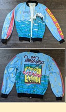 The Beach Boys Tyvek Windbreaker Jacket Multicolor Vintage M 38-40 Dupont Surf