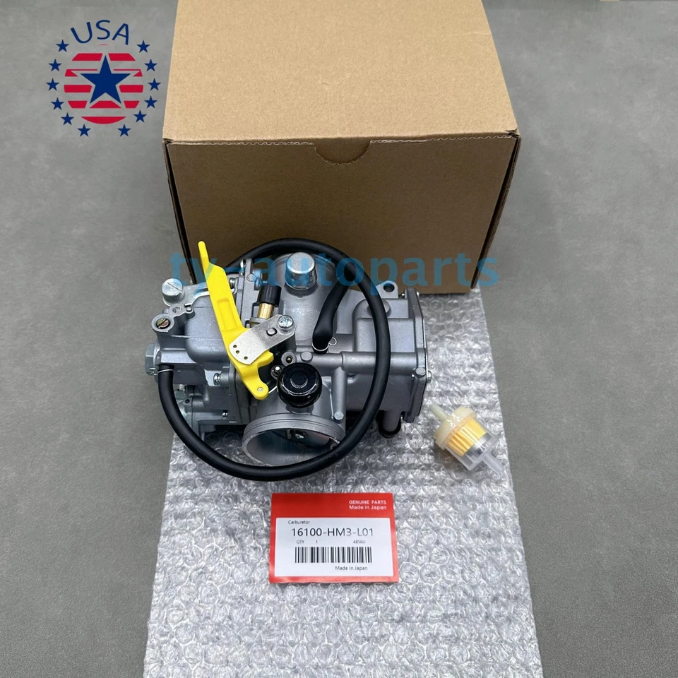 OEM Carburetor 16100-HM3-L01 For 1993-2006 Honda Sportrax 300 TRX300EX ATV US Foto 2 de 4