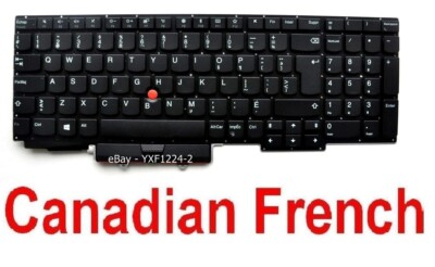 Keyboard for Lenovo Thinkpad E15  Gen 1 20RD 20RE - CF - Year 2020 SN20U64023-01