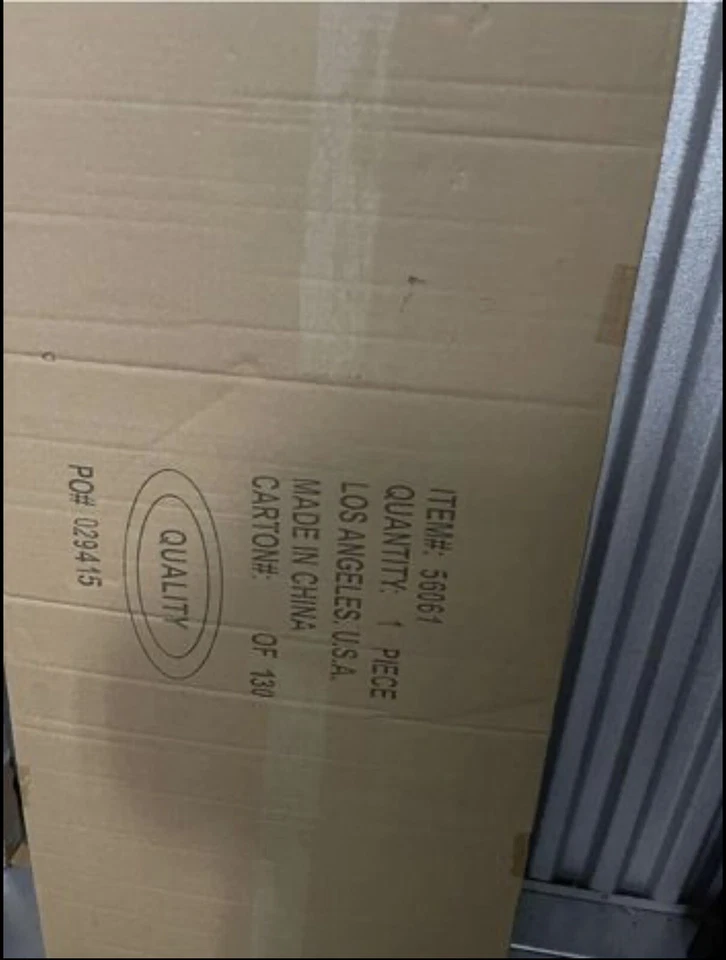 Zimlay Industrial Wood And Iron Vintage Cart Cushioned Bench 56061 - Image 3 of 3