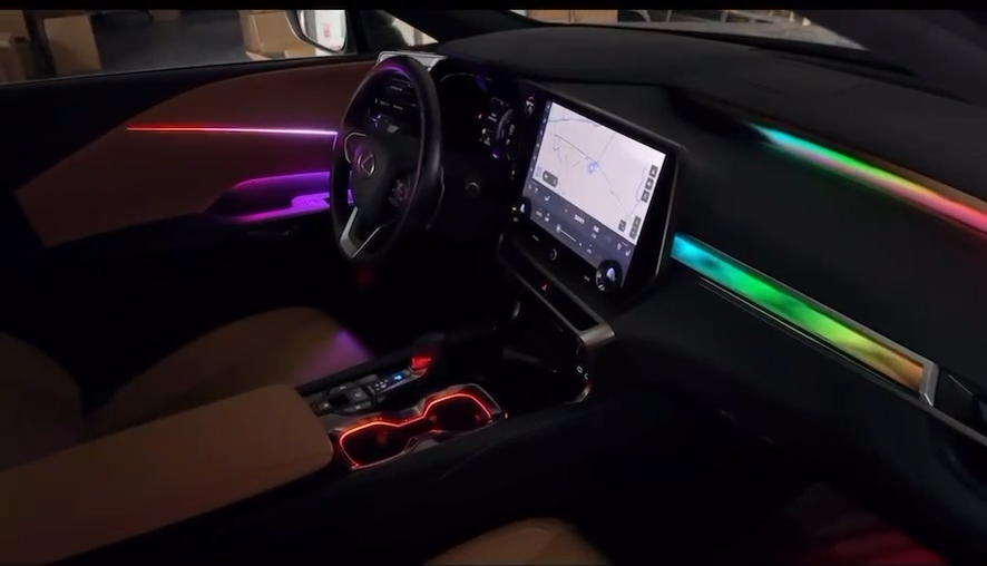 For 2023 RX350 RX450 RX500 Gradient Active Ambient Lighting