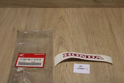 Honda 77208-ML7-920ZB Mark B NOS NEU genuine xn17027 | eBay