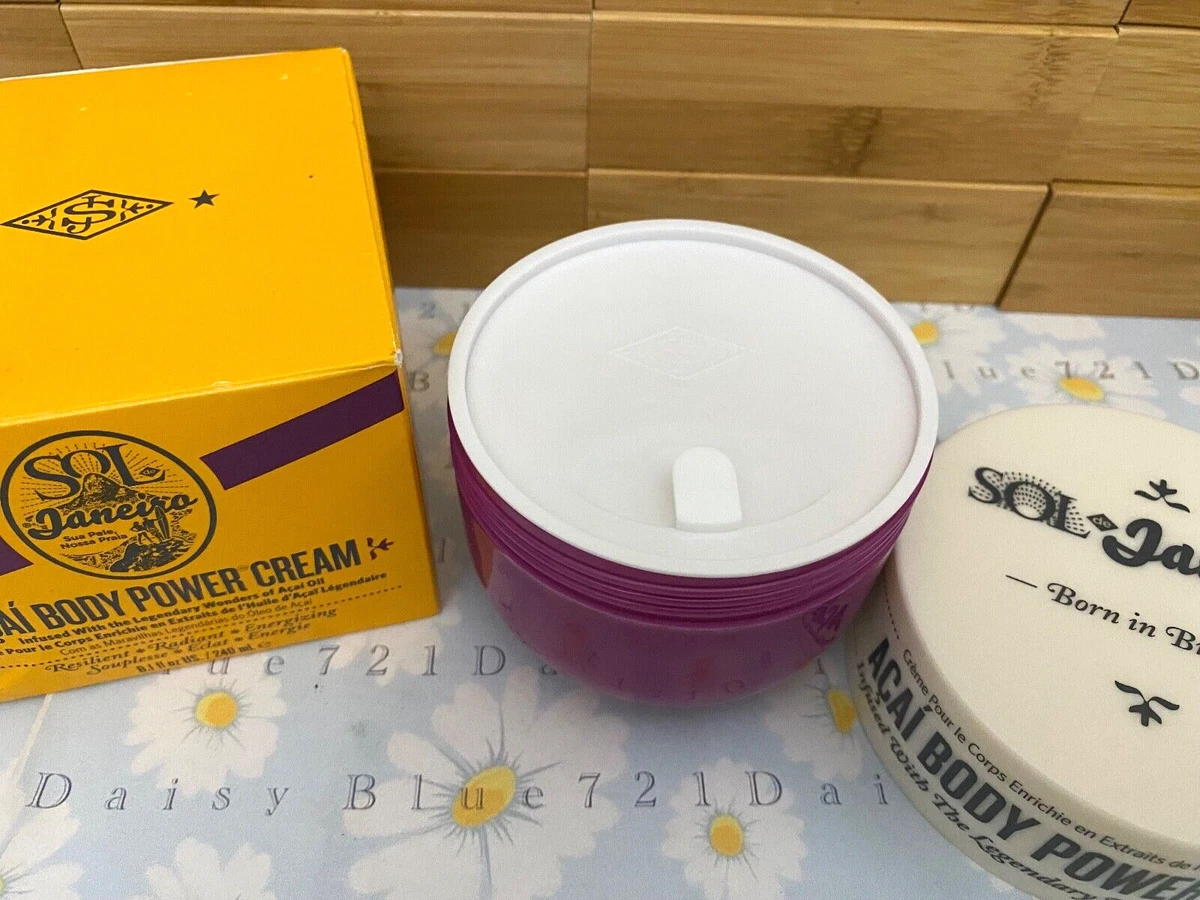 Sol De Janeiro Acai Body Power Cream 8.1 Oz 240Ml Full Size Discontinued  New Nib | Ebay