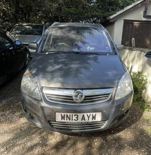 Vauxhall Zafira 2013 - 1700cc - Diesel