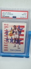PSA 8 1991 SKYBOX USA #533 EARVIN MAGIC JOHNSON LOS ANGELES LAKERS Graded